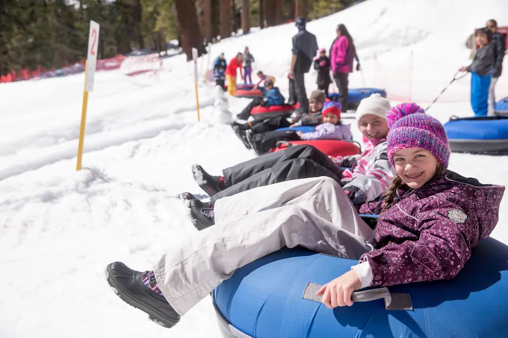 Snow tubing