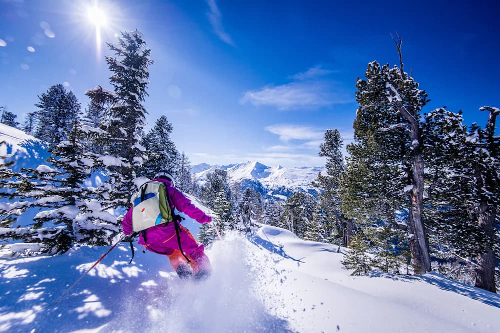 Skiing