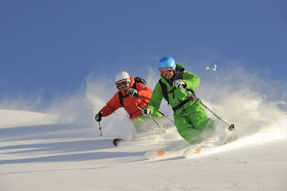 Skiing