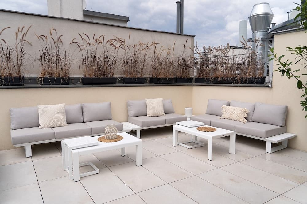 Rooftop terrace