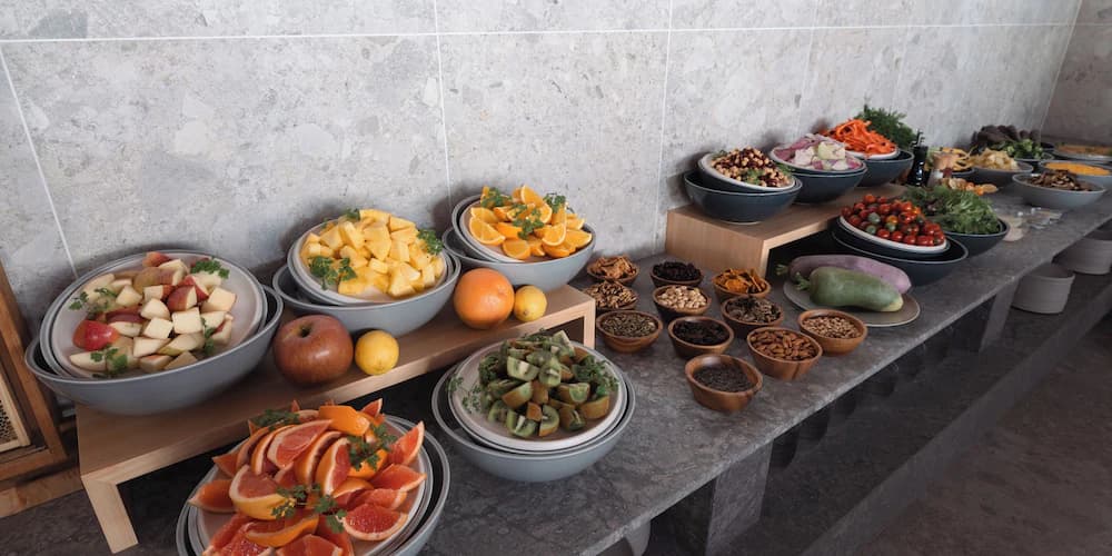 Breakfast buffet
