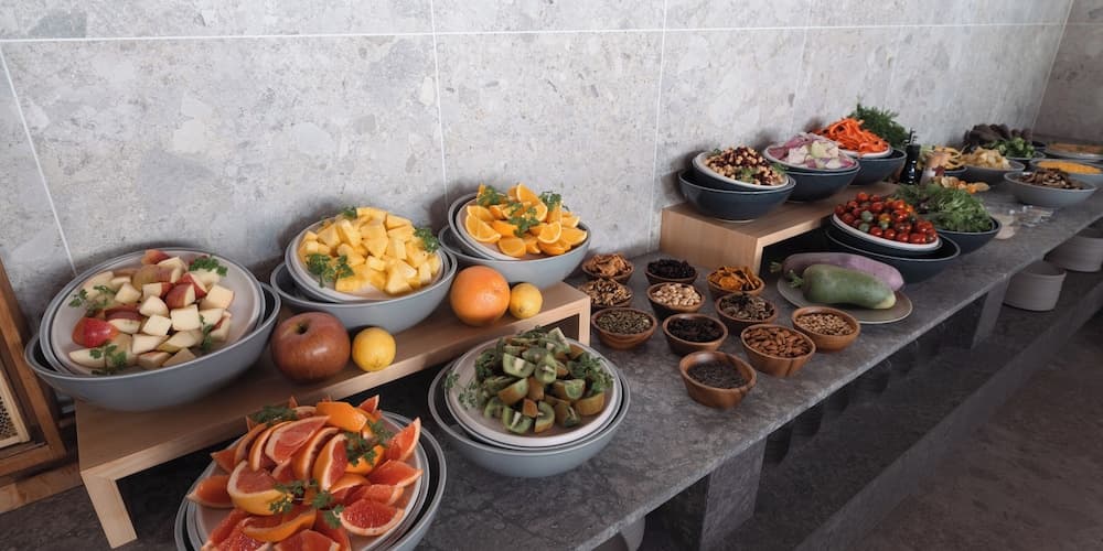 Breakfast buffet