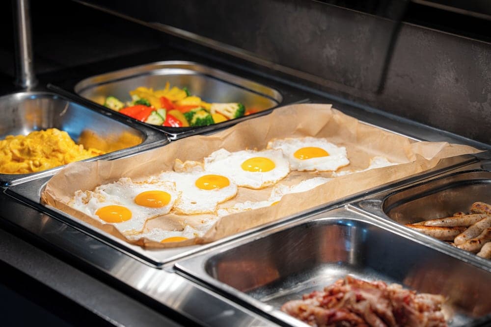 Breakfast buffet