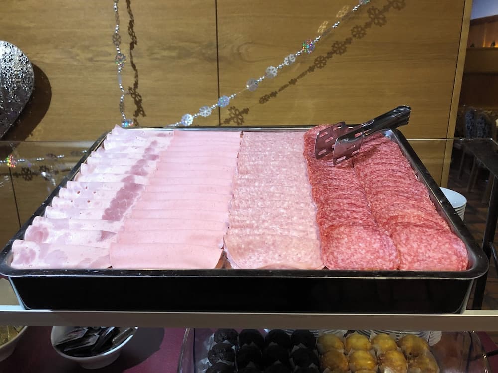 Breakfast buffet