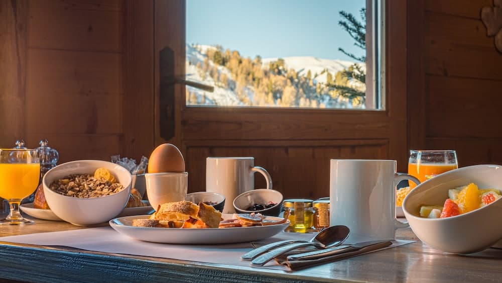 Breakfast buffet