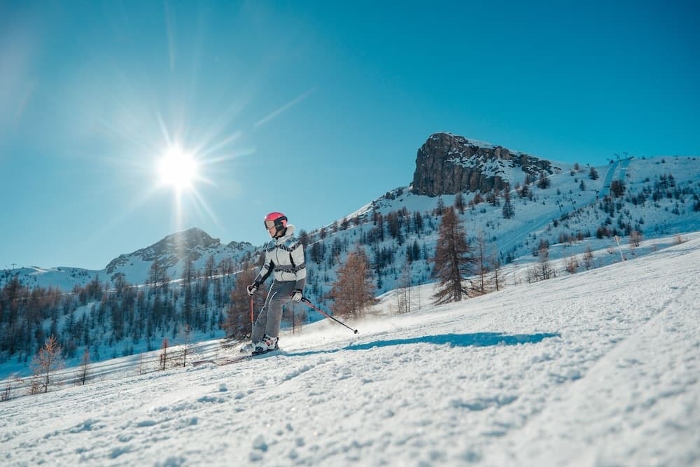 Skiing