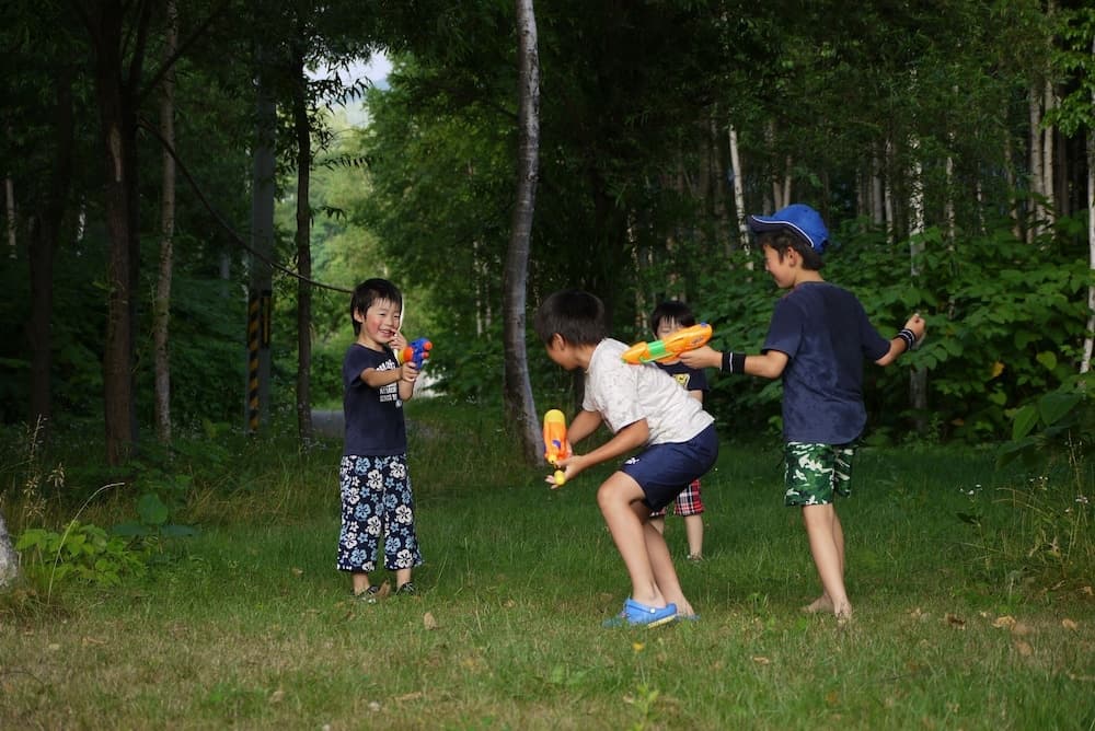 Children's play area - outdoor