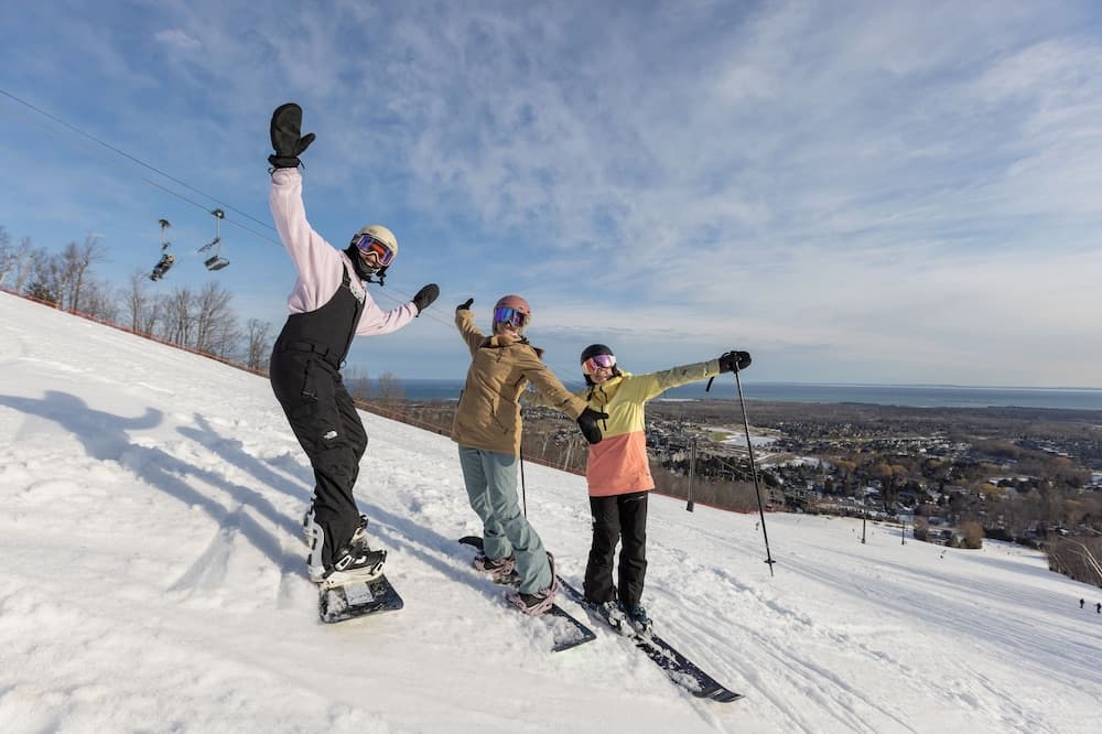 Skiing