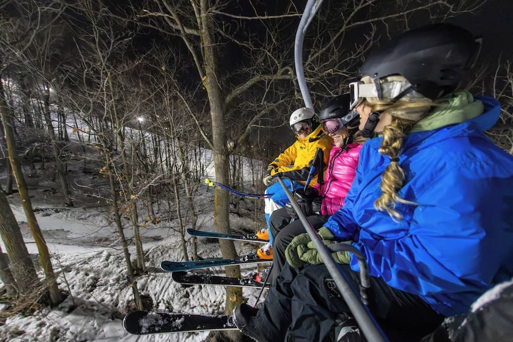 Skiing