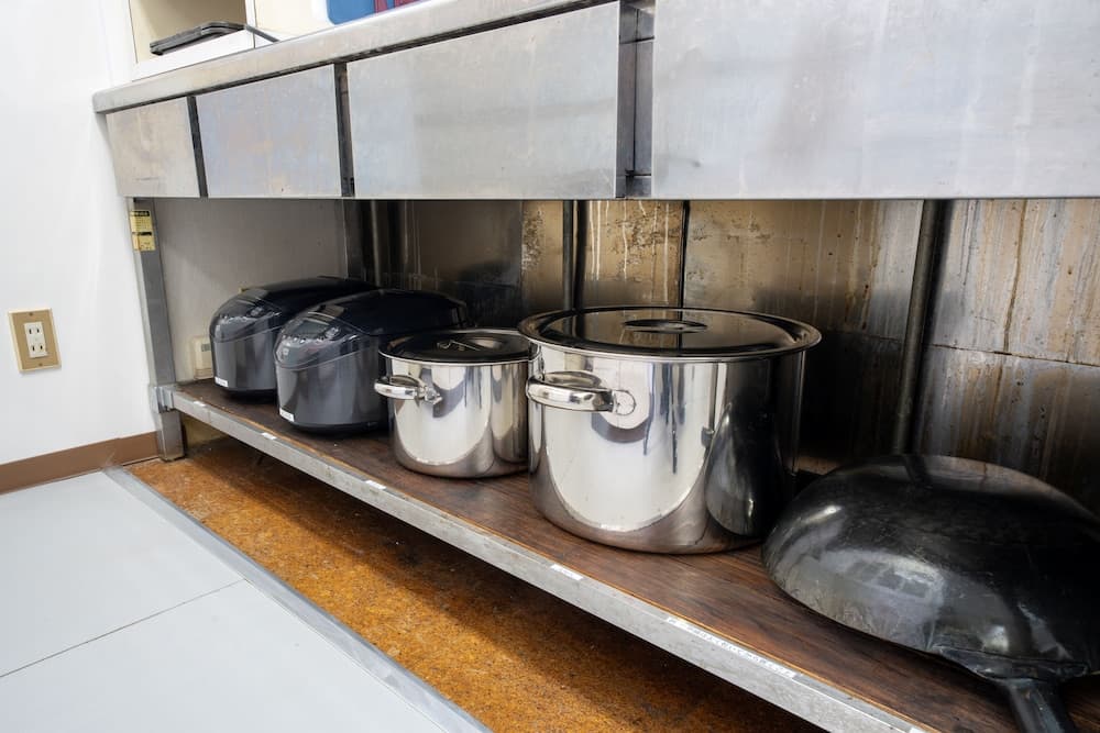 Shared kitchen facilities