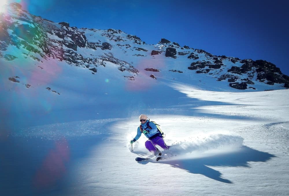 Skiing
