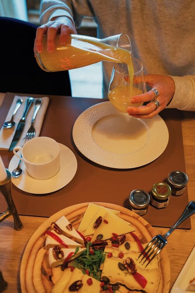 Breakfast area