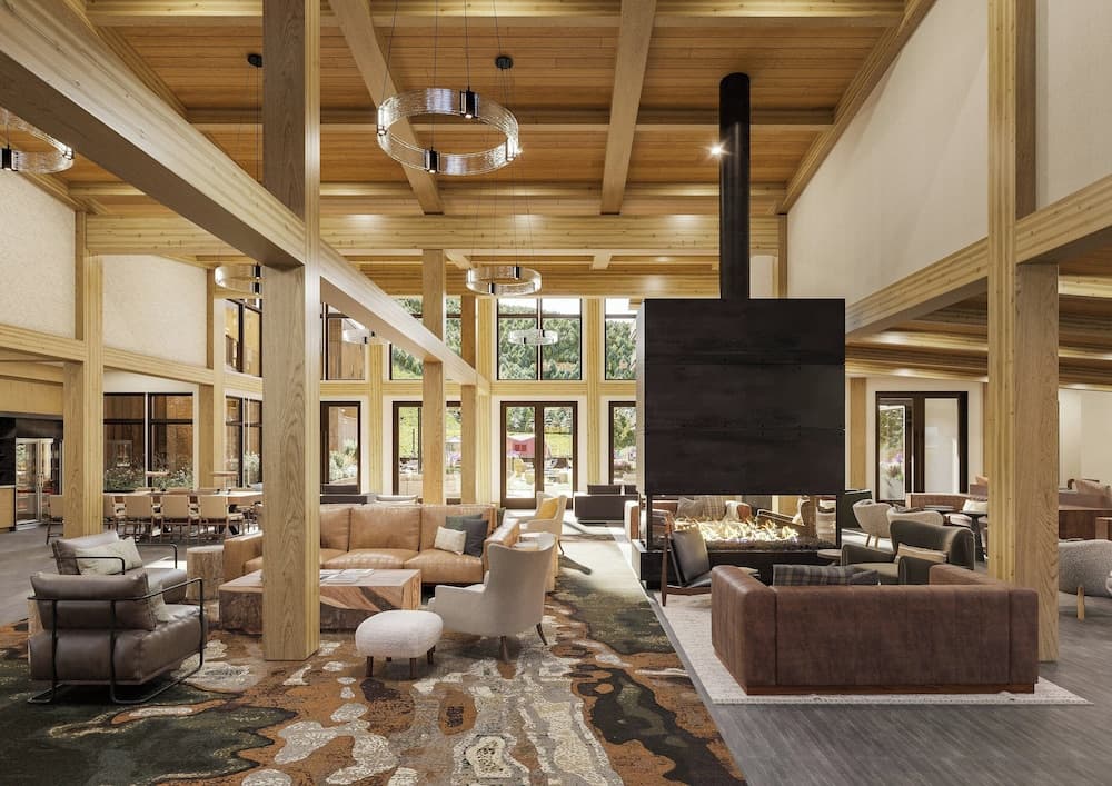 Lobby sitting area