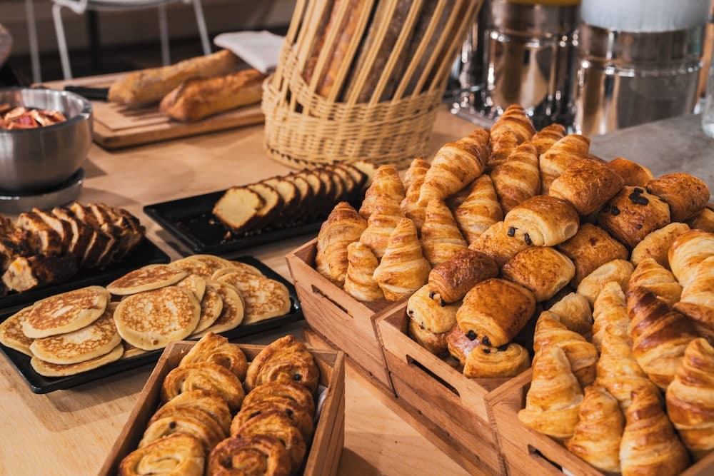 Breakfast buffet