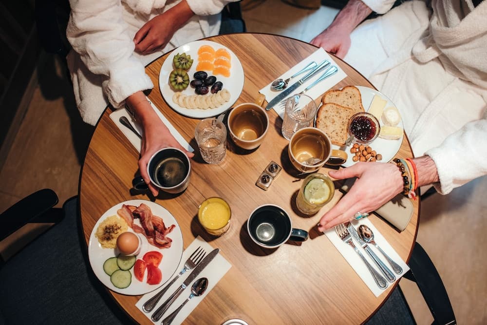 Breakfast buffet