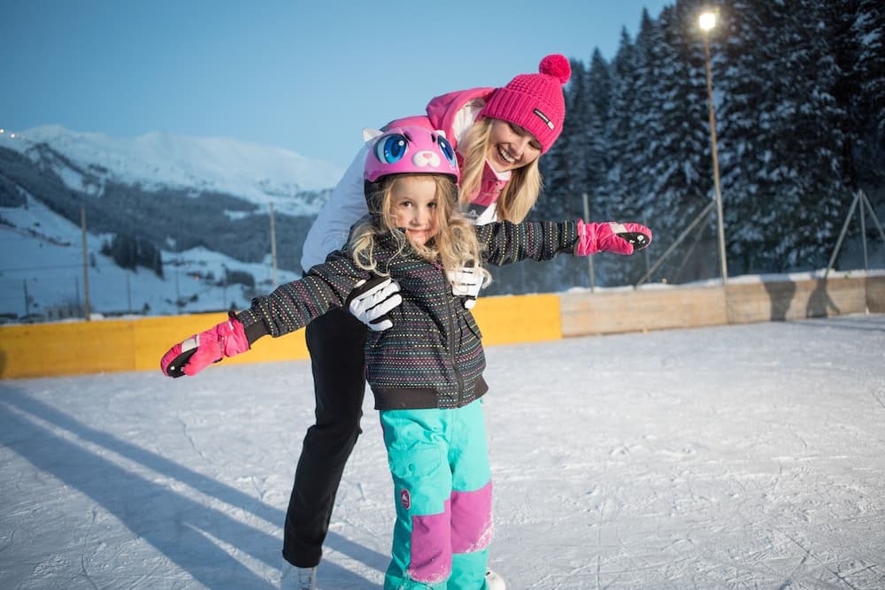 Ice skating