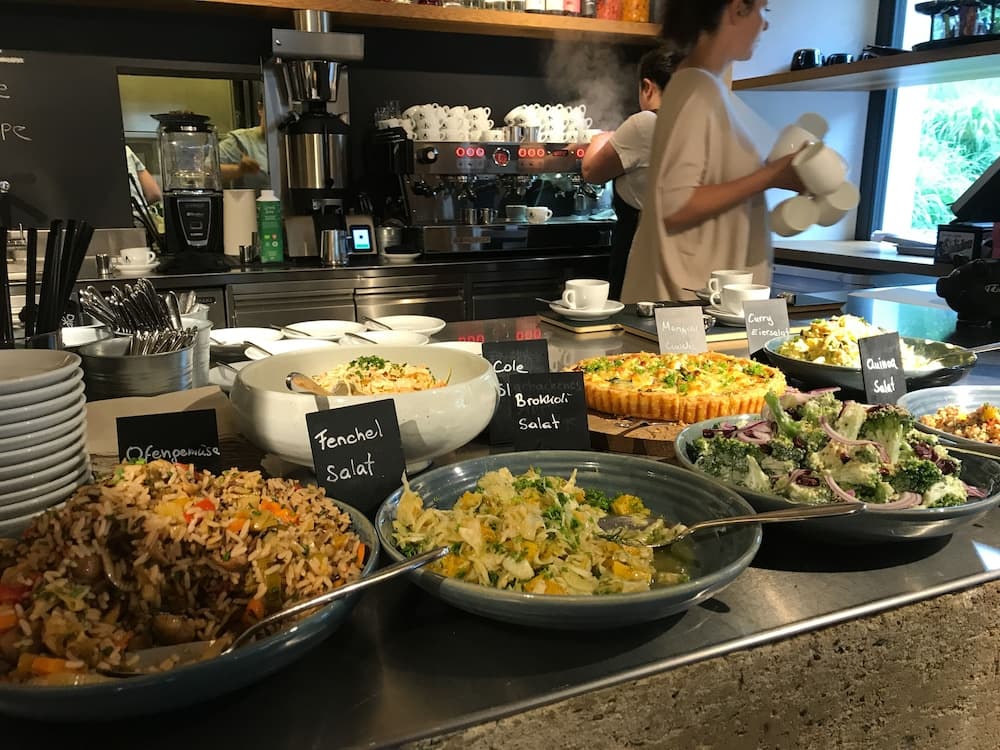 Breakfast buffet