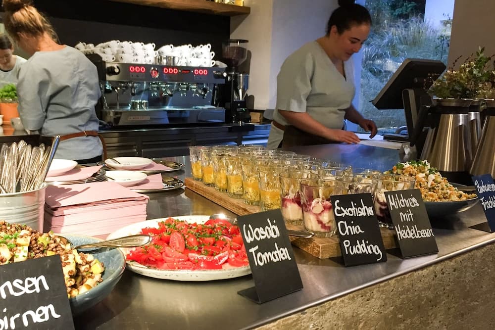 Breakfast buffet