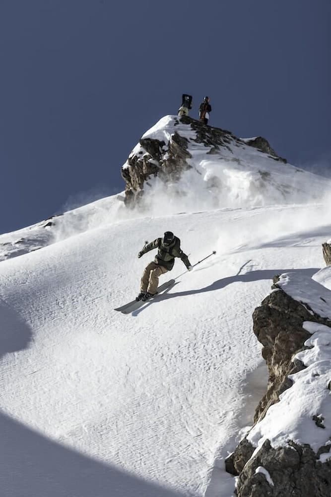 Skiing