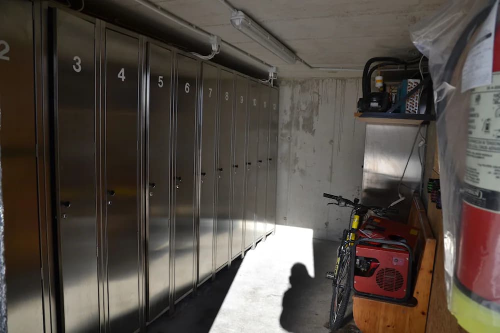 Equipment storage