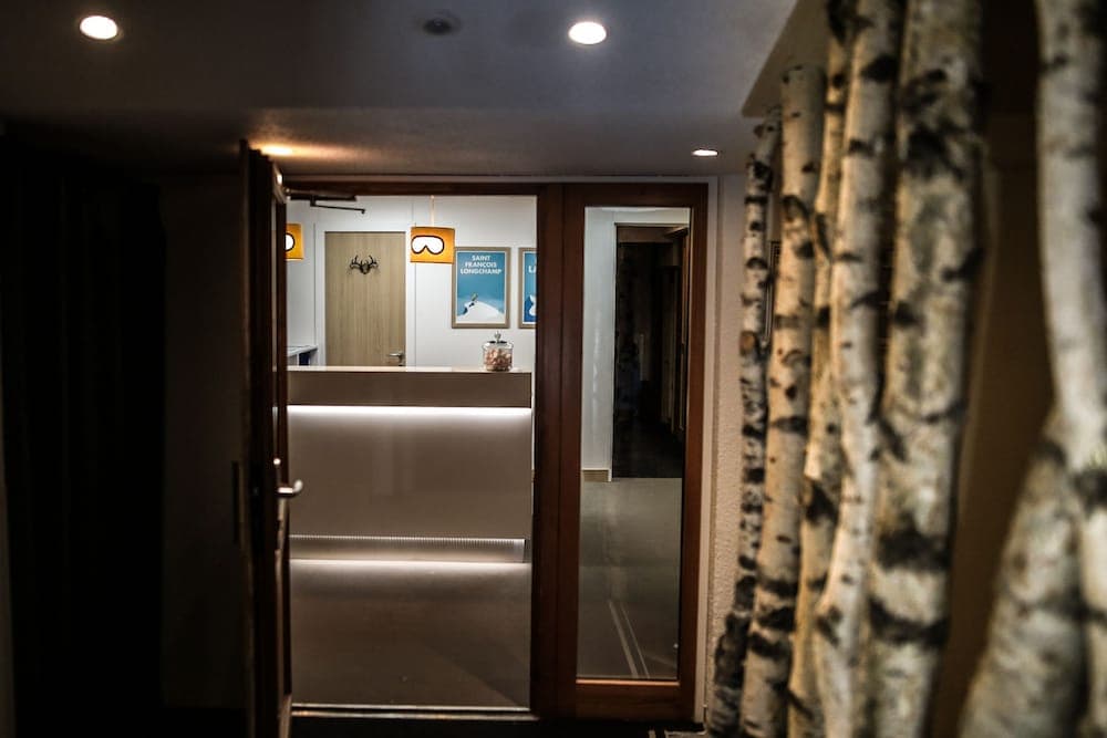 Interior entrance