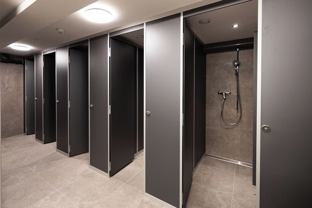 Shared bathroom