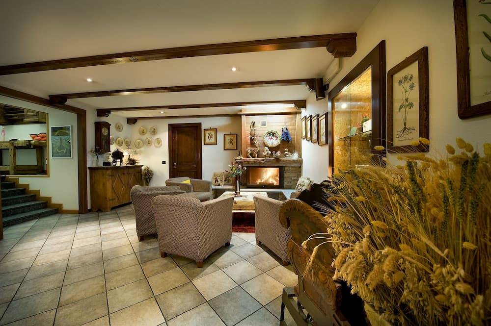 Lobby sitting area