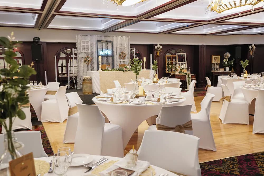 Indoor wedding