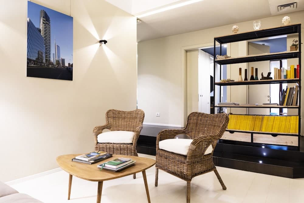Lobby sitting area