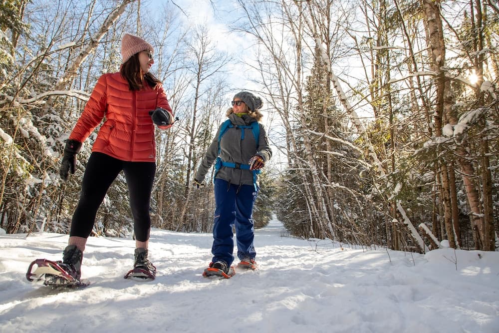 Snowshoeing