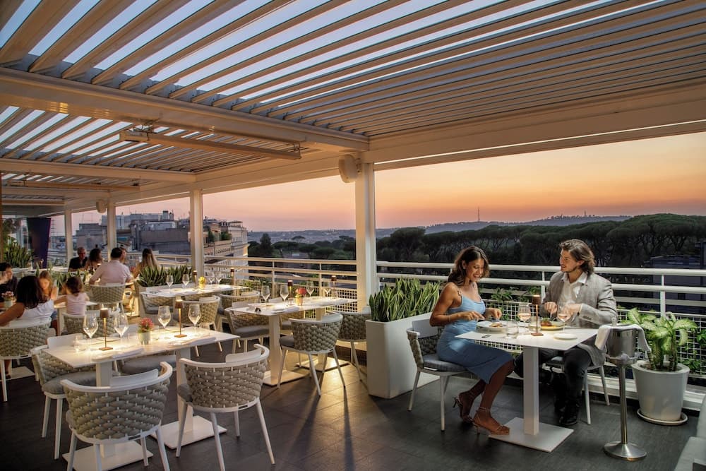 Rooftop terrace
