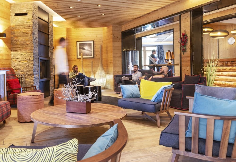 Lobby sitting area