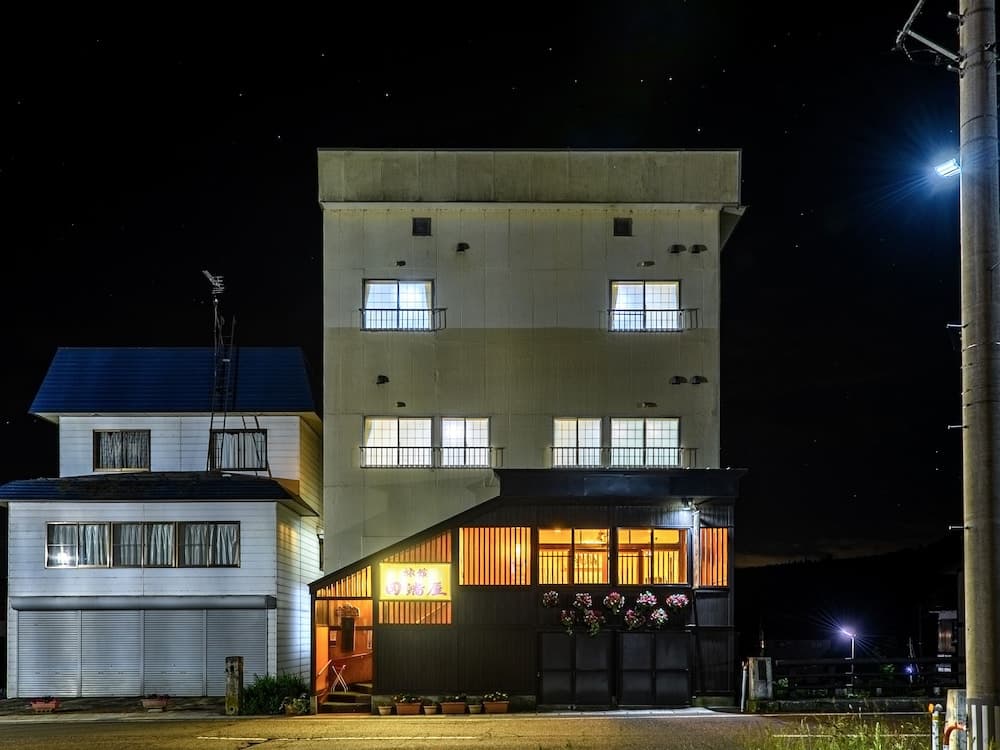 Front of property - evening/night