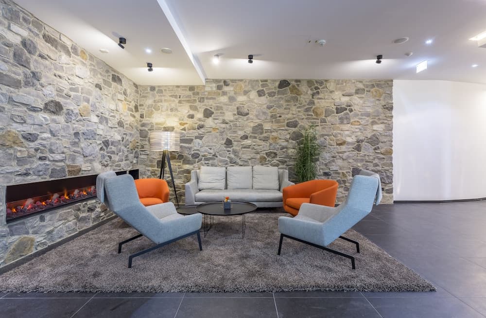 Lobby sitting area