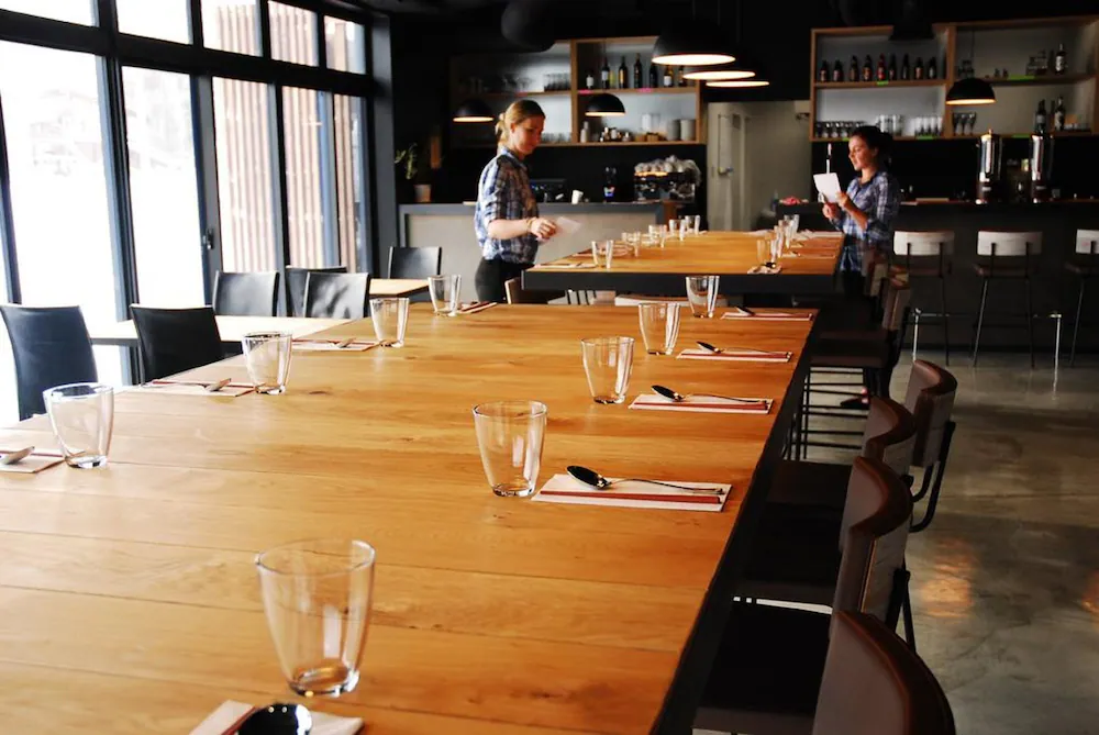 Breakfast area
