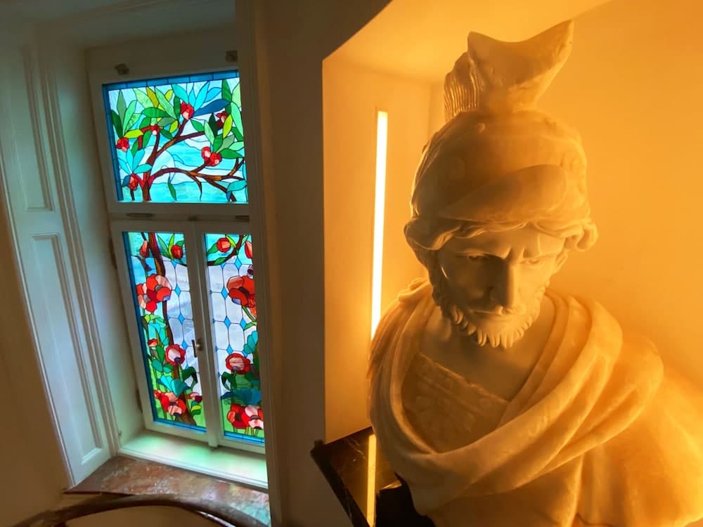 Interior entrance