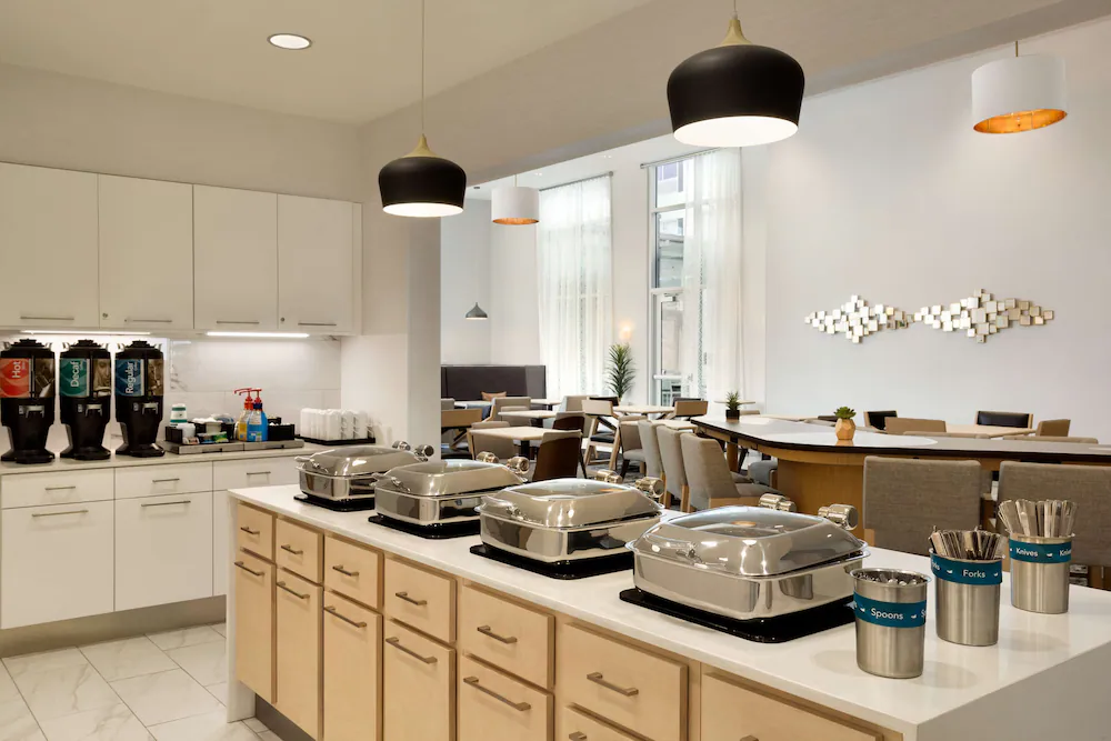 Breakfast area