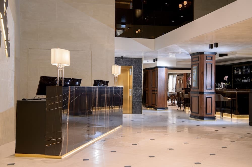 Interior entrance