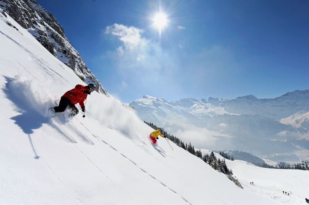Skiing
