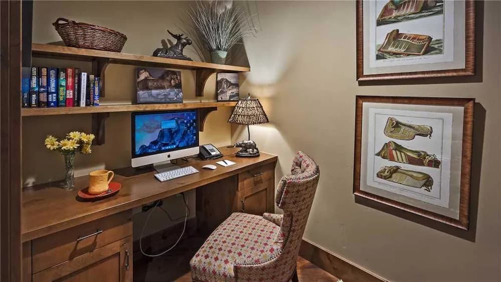 In-room business center