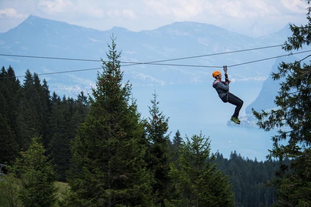 Ziplining