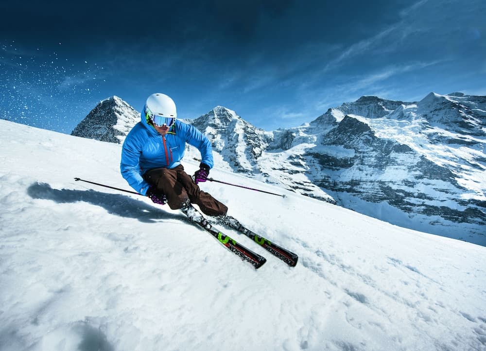 Skiing
