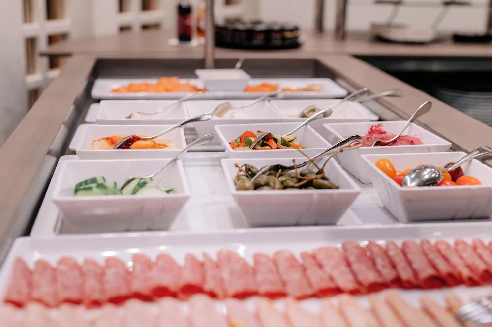 Breakfast buffet