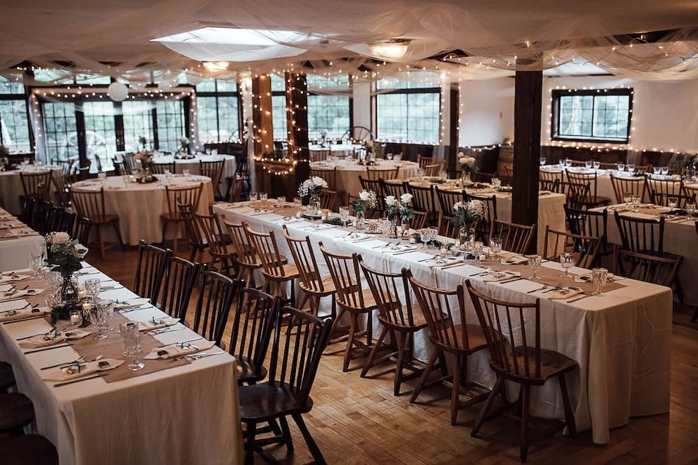 Indoor wedding