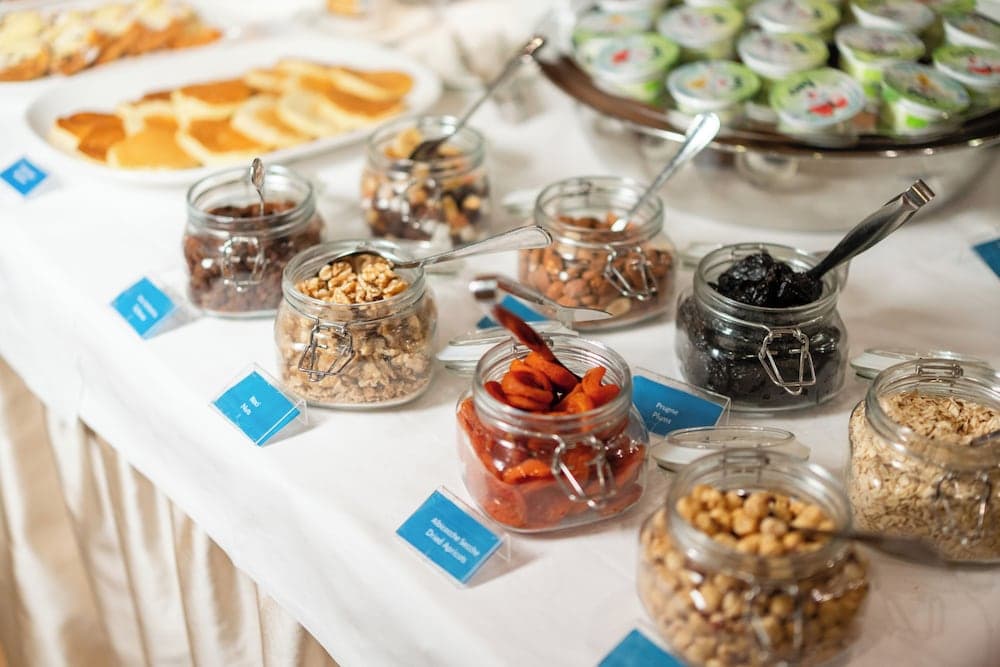 Breakfast buffet