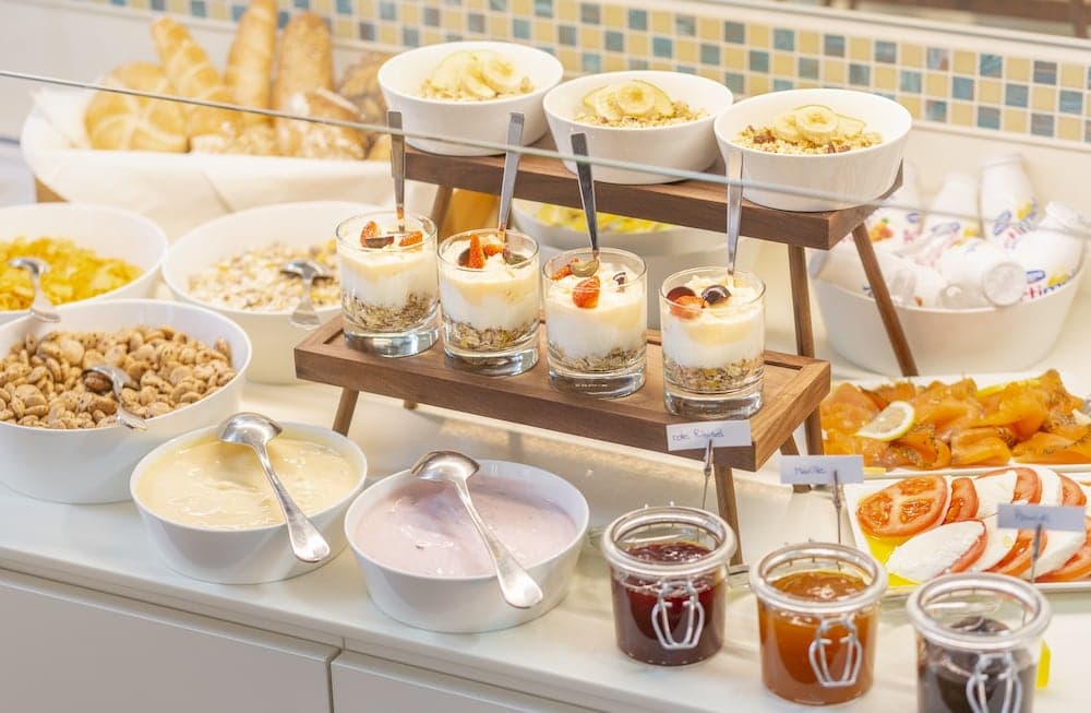 Breakfast buffet