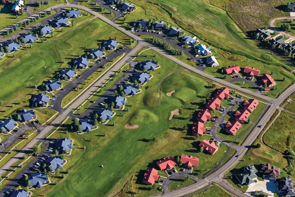 Aerial view