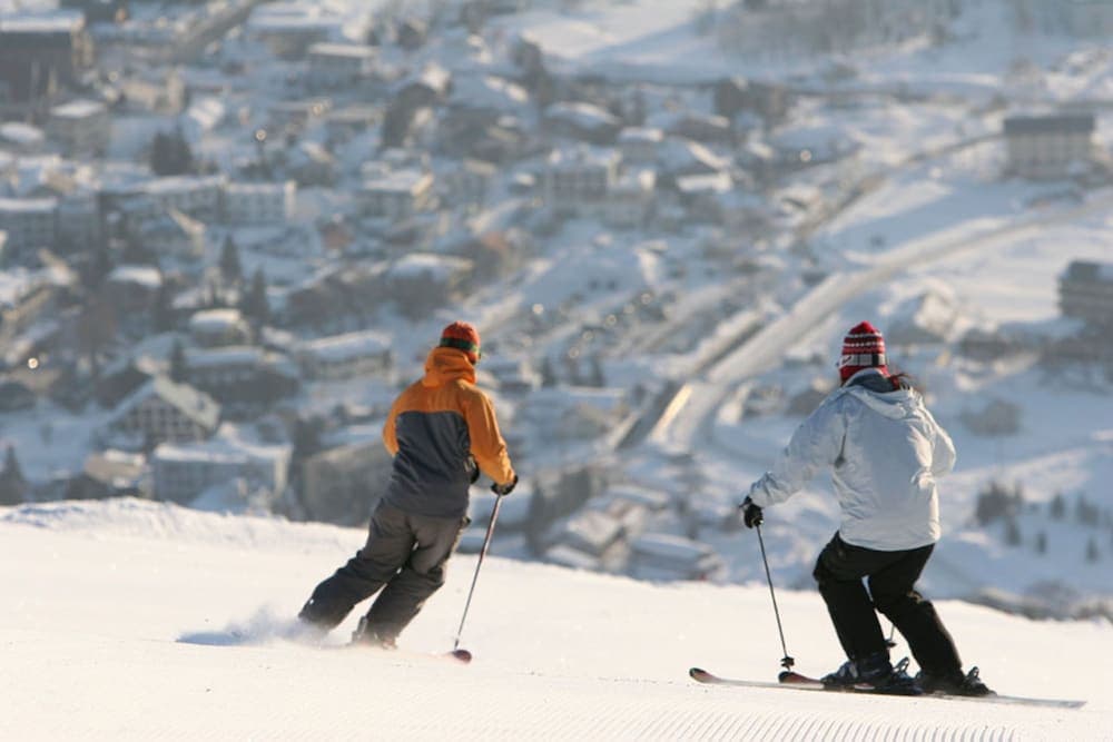 Skiing
