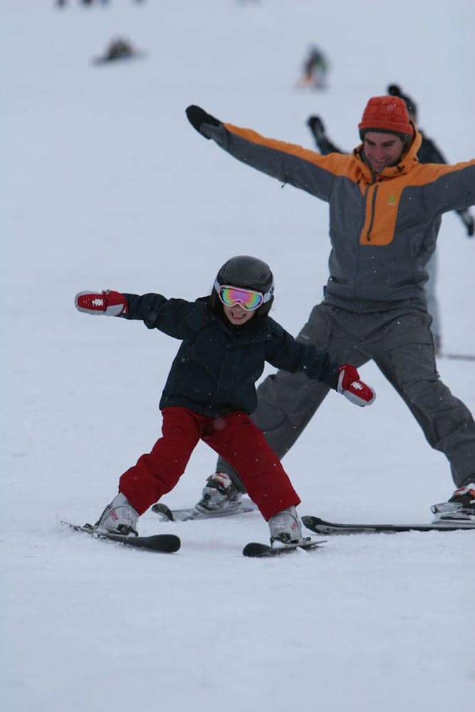 Skiing