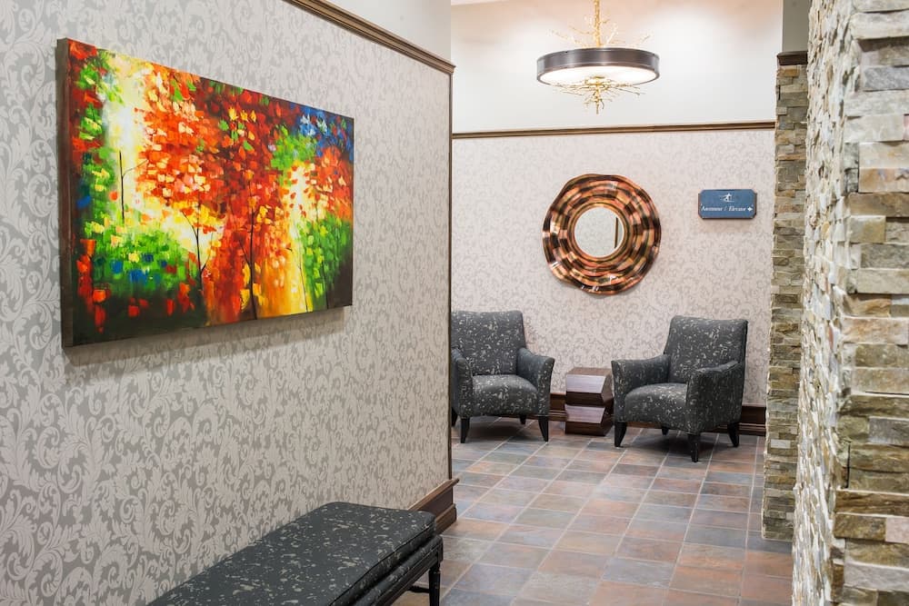 Interior entrance